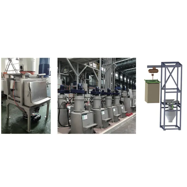 Dammfri påsdumpningsstation